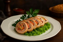 Рулет куриный (из окорочков), весовое