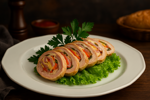 Рулет куриный (из окорочков), весовое