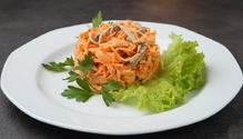 Салат из моркови по-корейски с говядиной, весовое