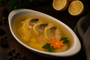 Заливное из рыбы (щука)