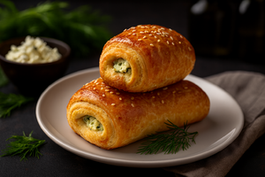 Слойка фирменная с творогом, 50 г