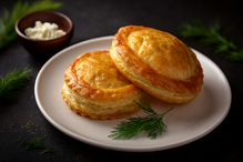 Плацинда с творогом и зеленью, 50 г