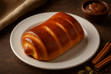 Булочка с повидлом нарезная, 80 г