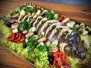 Рыба фаршированная (щука), весовое